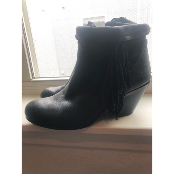 Sam Edelman Louie Fringe Booties - Picture 3 of 3